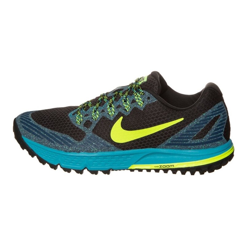 Nike Performance AIR ZOOM WILDHORSE 3 Chaussures de running black/volt/blue force