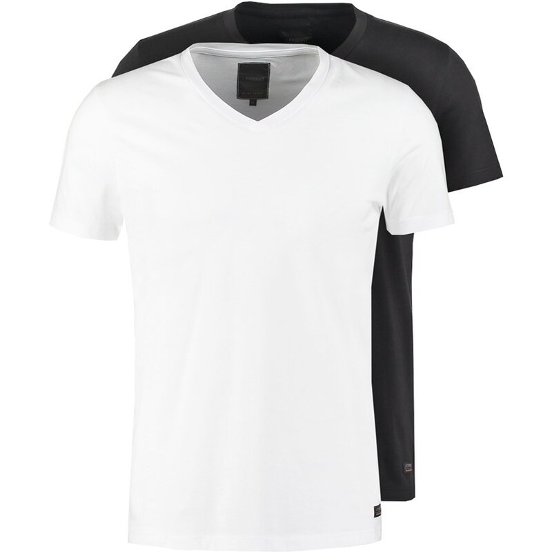 Produkt 2 PACK PKTGMS Tshirt basique black/white