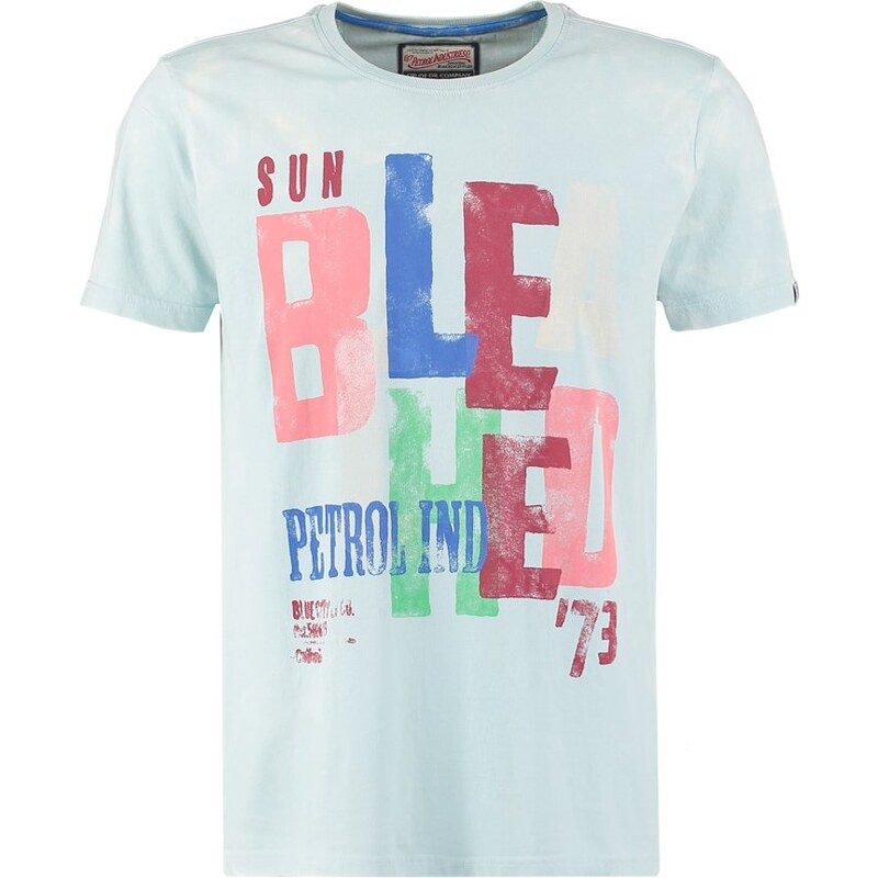 Petrol Industries Tshirt imprimé blue topas