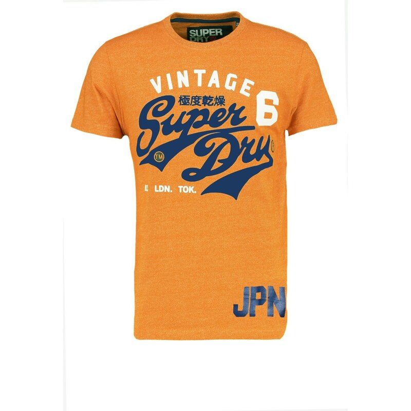 Superdry Tshirt imprimé campfire orange jaspe