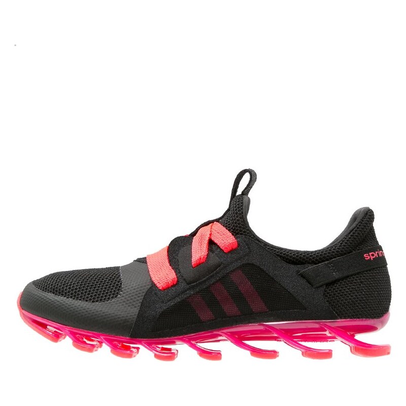 adidas Performance SPRINGBLADE NANAYA Chaussures de running neutres core black/shock pink/shock red