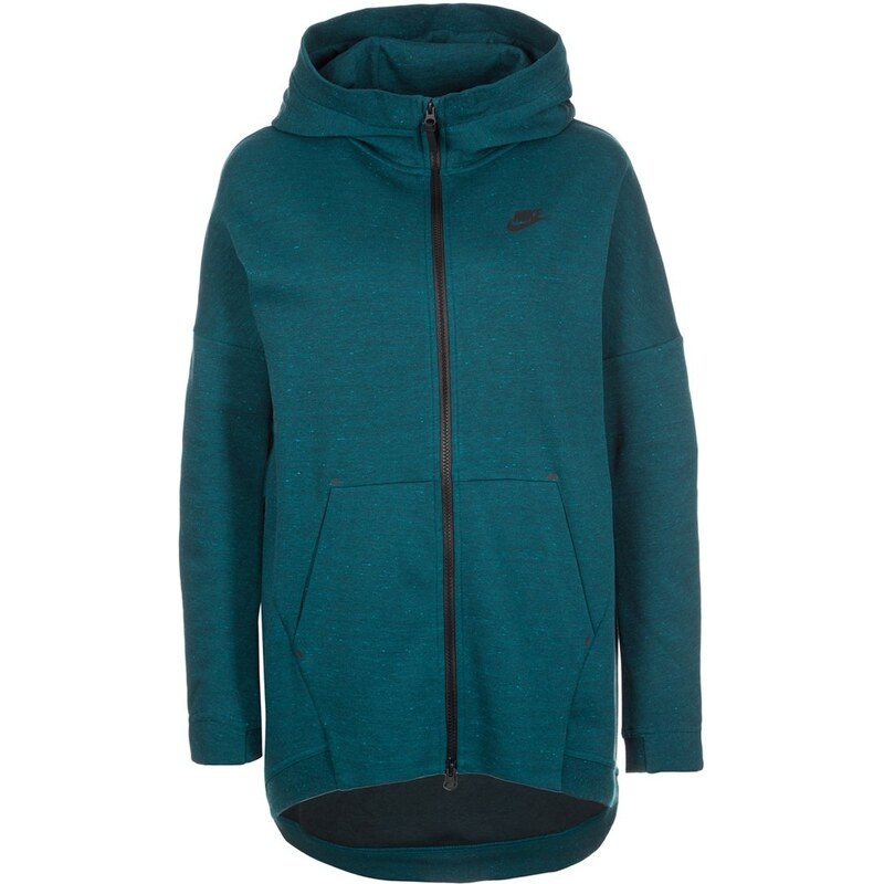 Nike Sportswear TECH FLEECE CAPE Veste en sweat midnight turquoise/heather/black