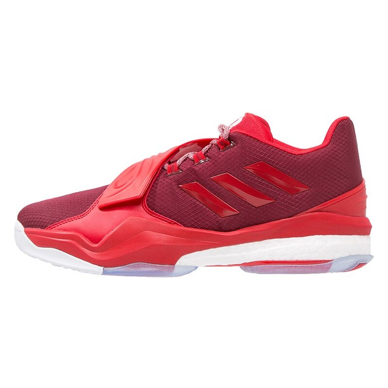 adidas Performance D ROSE ENGLEWOOD BOOST Chaussures de basket collegiate burgundy/ray red/white