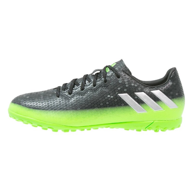 adidas Performance Chaussures de foot multicrampons dark grey/silver metallic/solar green
