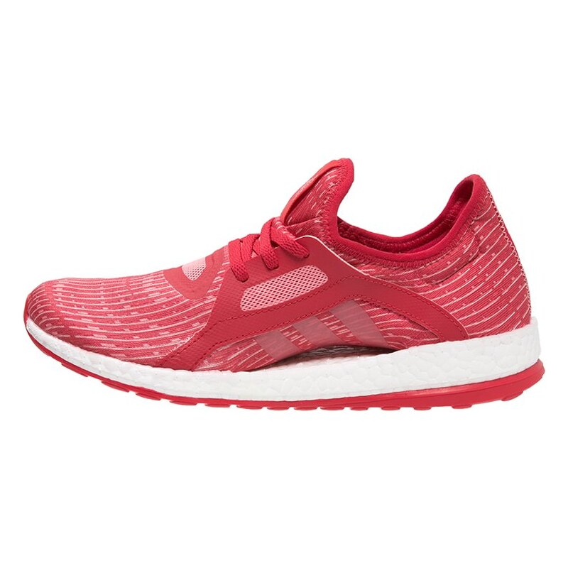 adidas Performance PUREBOOST X Chaussures de running neutres ray red/vapour pink/white