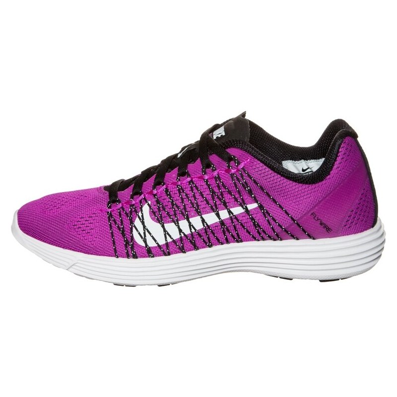 Nike Performance LUNARACER+ 3 Chaussures de running compétition hyper violet/white/black