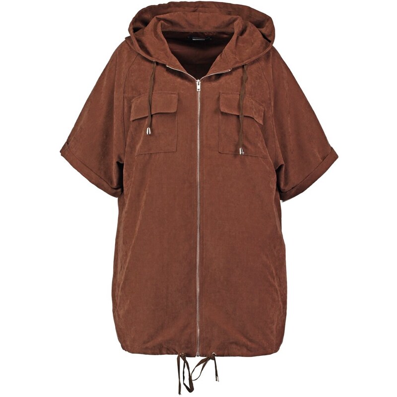 Missguided Plus Parka brown