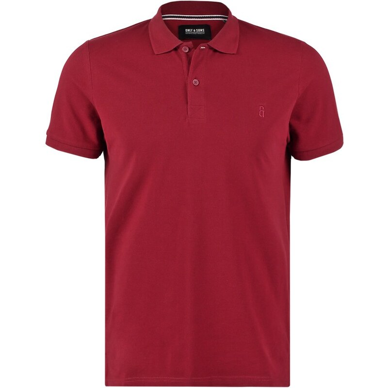 Only & Sons ONSPIQUE Polo cabernet