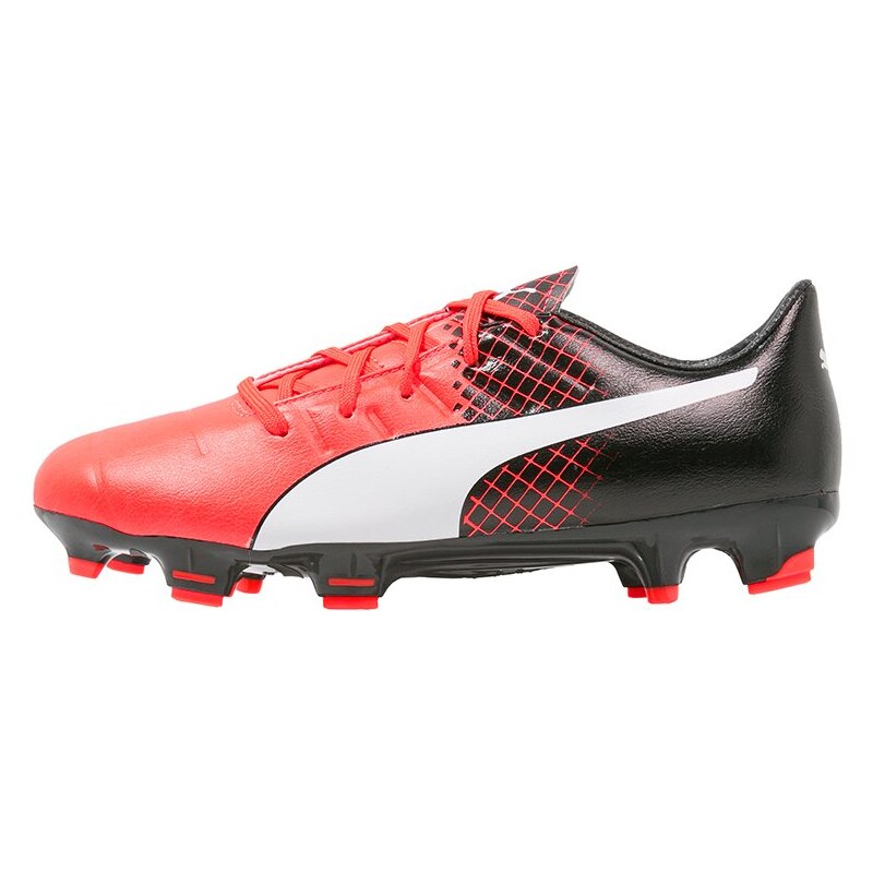 Puma EVOPOWER 3.3 TRICKS FG Chaussures de foot à crampons red blast/white/black