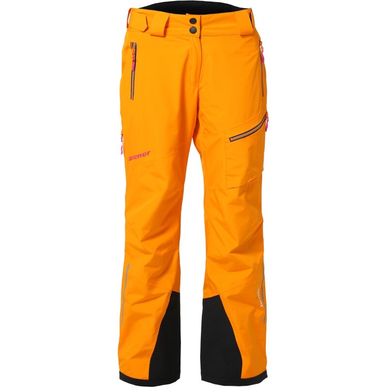 Ziener TALU Pantalon de ski orange hot