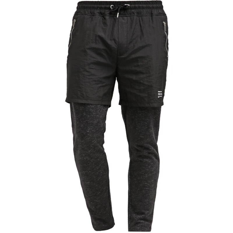 DRMTM MIDNIGHT Pantalon de survêtement black/black speckle