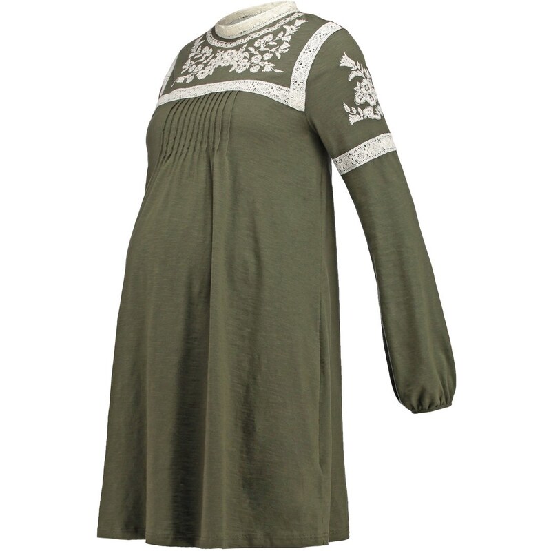 Topshop Maternity Robe en jersey khaki/olive
