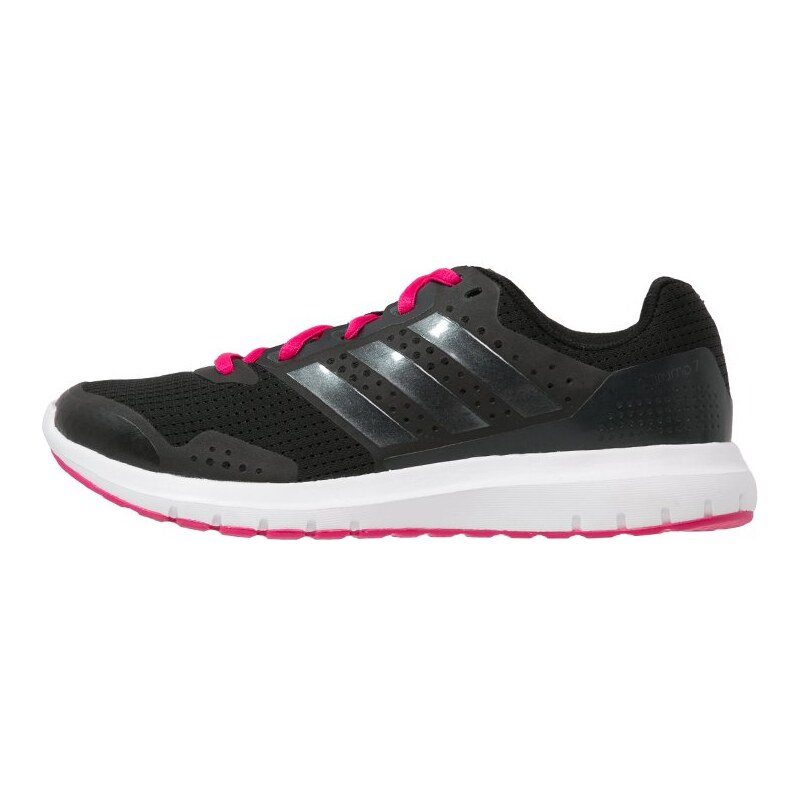adidas Performance DURAMO 7 Chaussures de running neutres core black/night metallic/bold pink