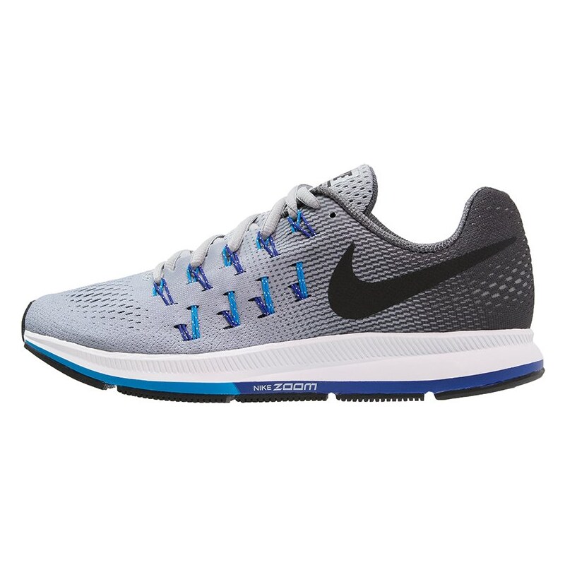 Nike Performance AIR ZOOM PEGASUS 33 Chaussures de running neutres grau/blau/weiß