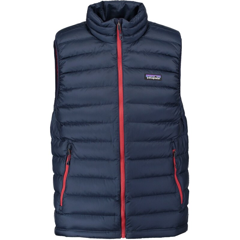 Patagonia Veste sans manches navy blue/ramble red