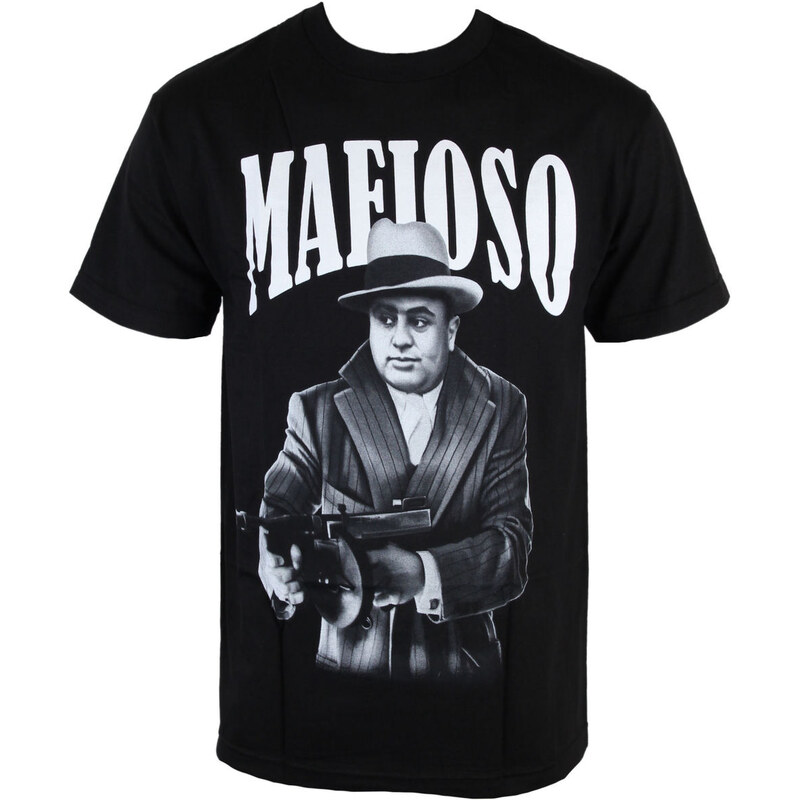 T-shirt hardcore pour hommes - Capone - MAFIOSO - 53004-2