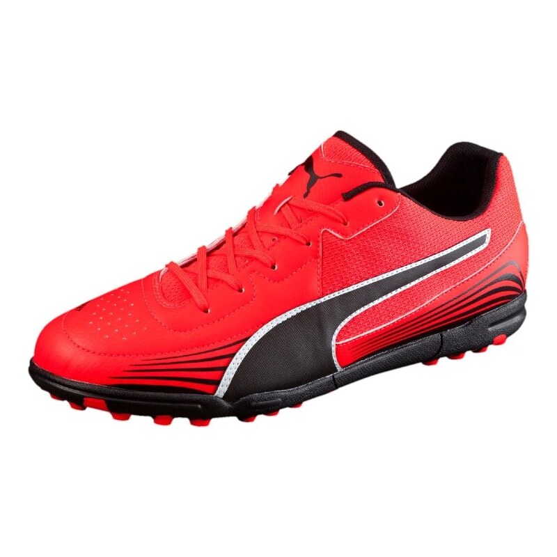 Puma EVOSTREET 3 Chaussures de foot multicrampons red blast/white/black