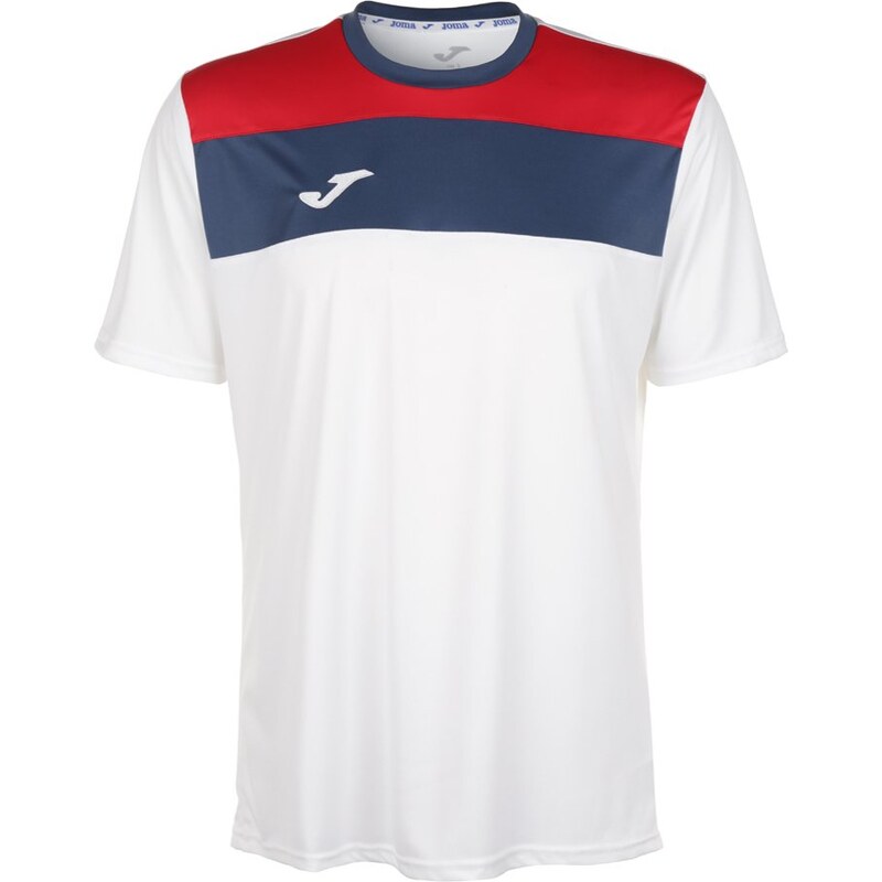 Joma Tshirt de sport weiß/rot/navy