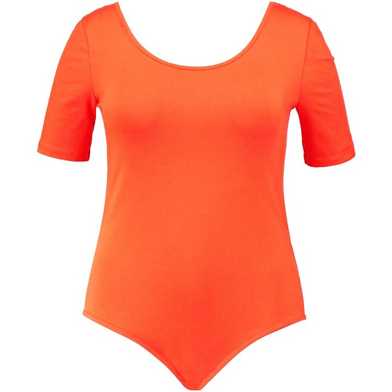 New Look Curves SCOOP Tshirt basique burnt orange
