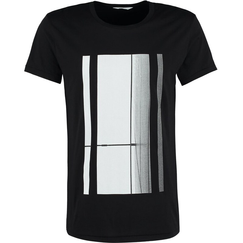 Samsøe & Samsøe HELIUM Tshirt imprimé black