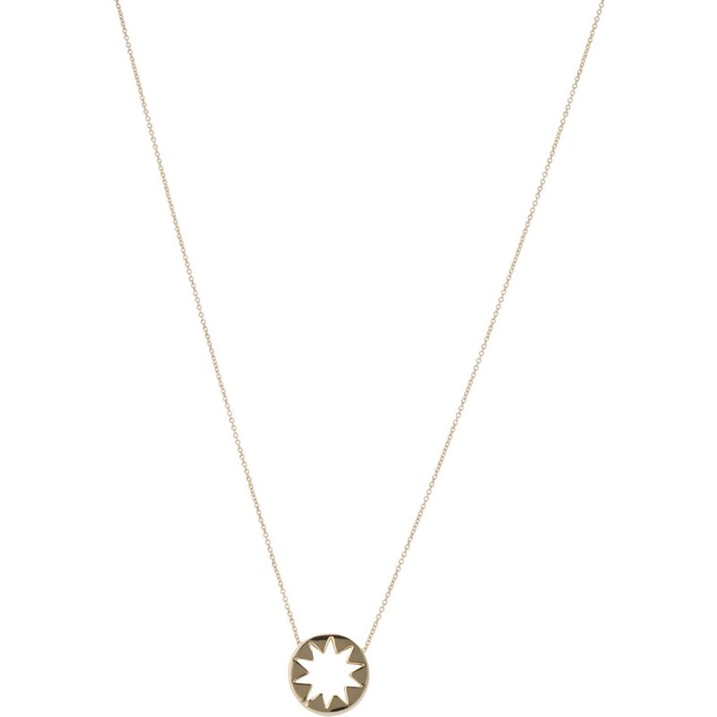 House of Harlow EARTH SUNBURST Collier gold/grey/silver