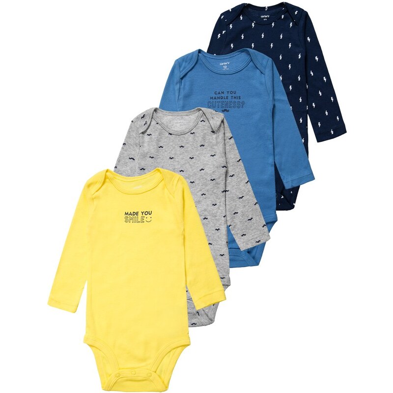 Carter's 4 PACK Body yellow/blue