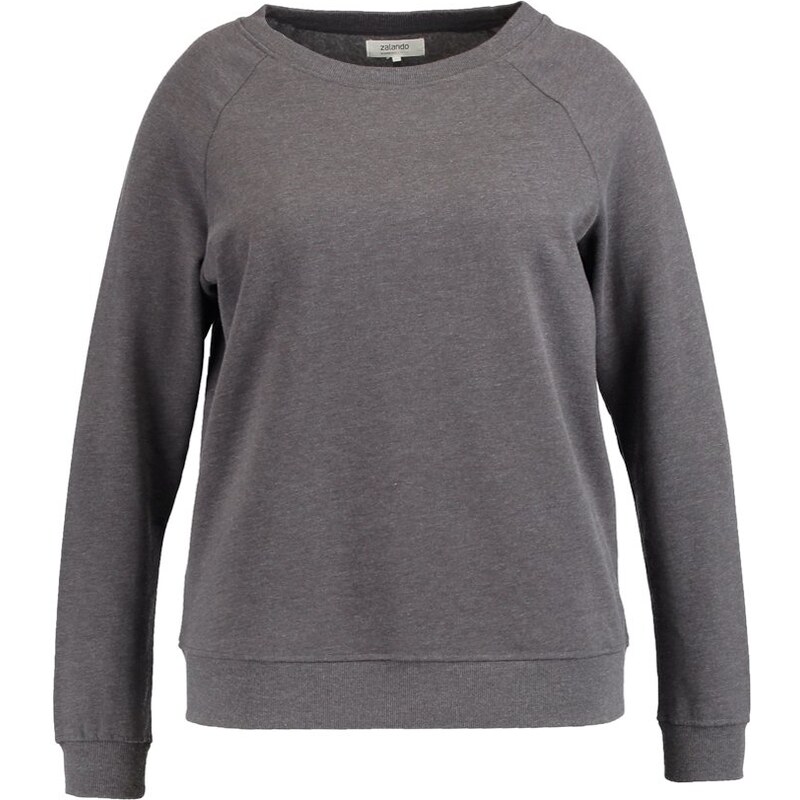 Zalando Essentials Curvy Sweatshirt dark grey melange