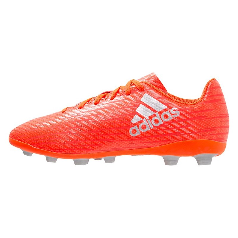 adidas Performance X 16.4 FXG Chaussures de foot à crampons solar red/silver metallic/hires red