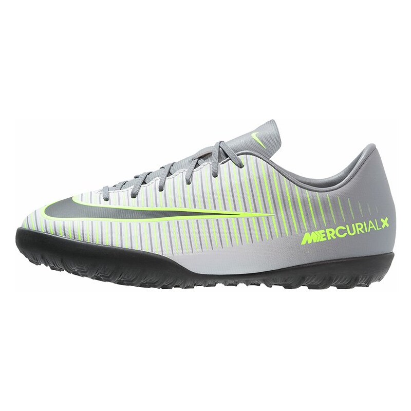 Nike Performance MERCURIAL VAPOR XI TF Chaussures de foot multicrampons pure platinum/black/ghost green/clear jade/cool grey