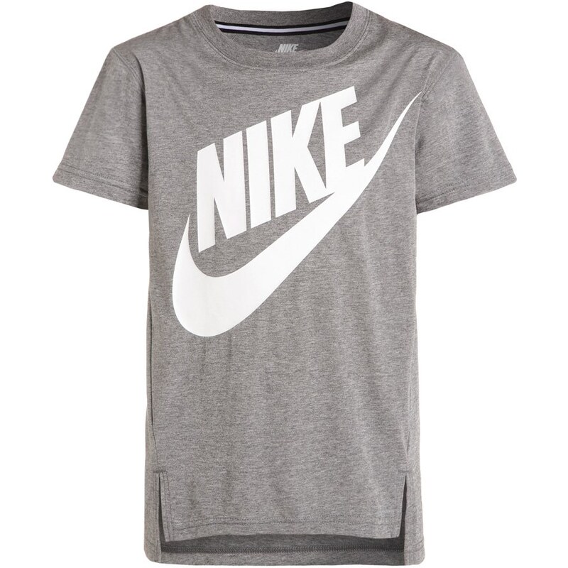 Nike Performance SIGNAL Tshirt imprimé gris / blanc