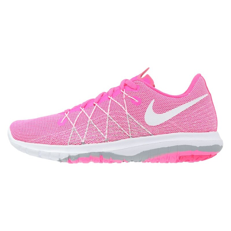 Nike Performance FLEX FURY 2 Chaussures de running compétition pink/weiß