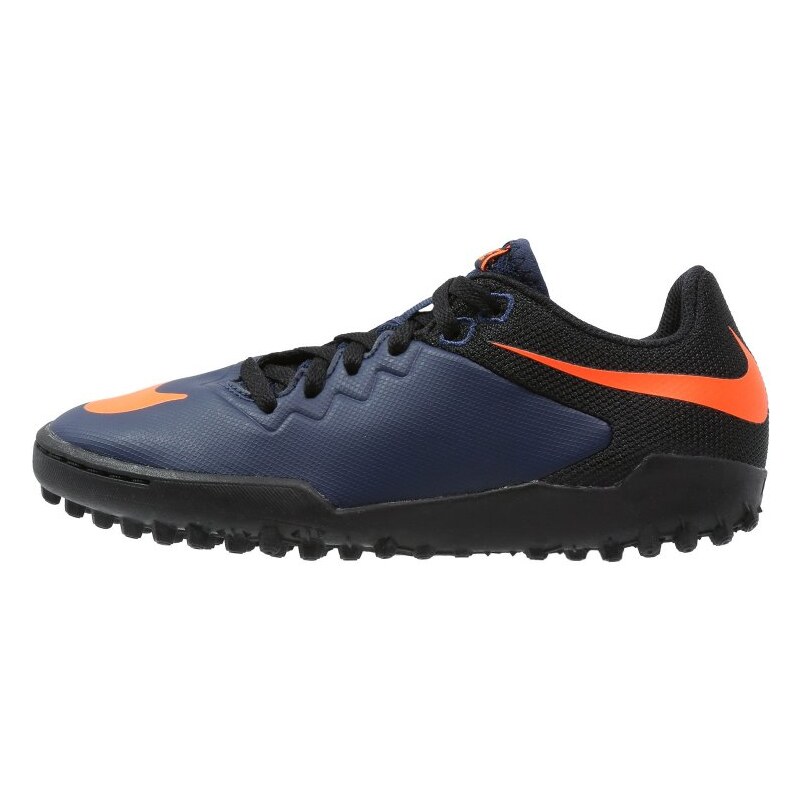 Nike Performance HYPERVENOMX PRO TF Chaussures de foot multicrampons midnight navy/total orange/black