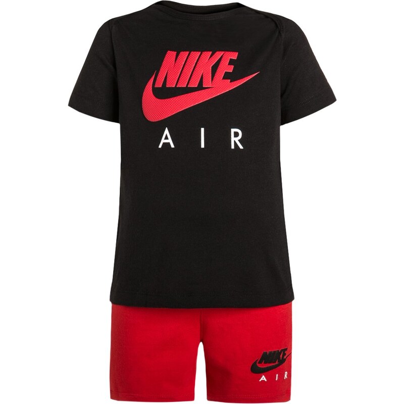 Nike Performance AIR SET Tshirt imprimé black/university red