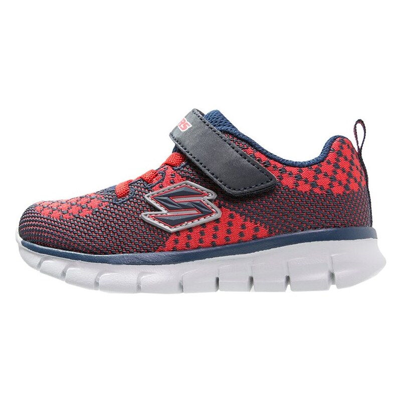 Skechers SYNERGIE MINI KNIT Baskets basses navy/red