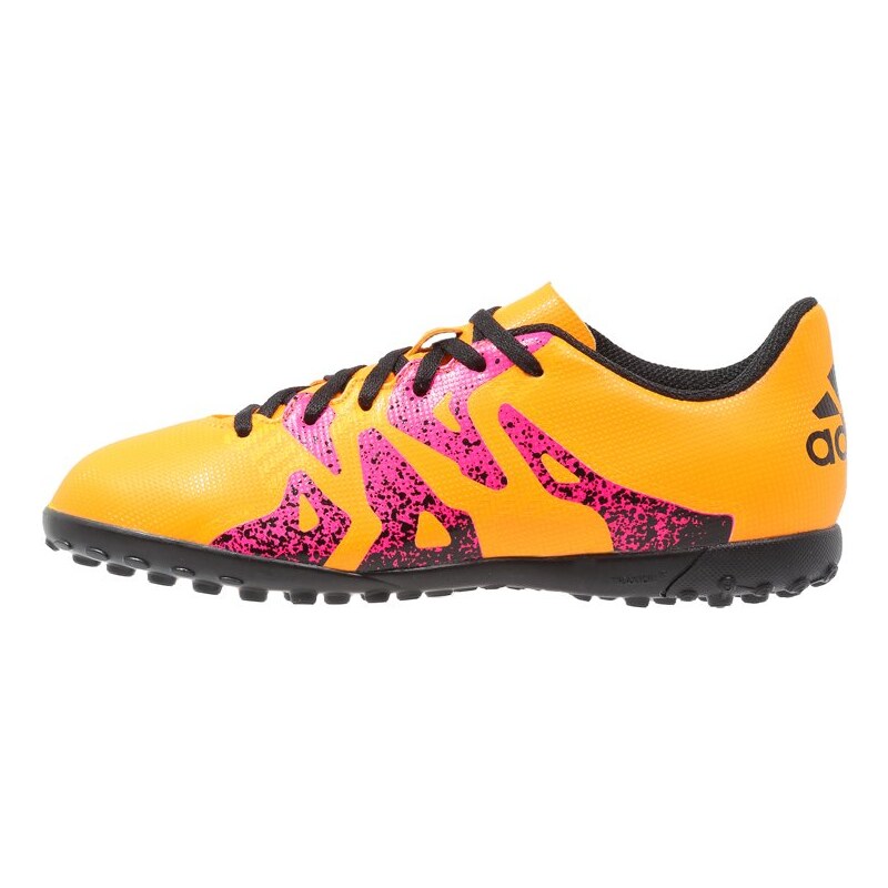 adidas Performance X 15.4 TF Chaussures de foot multicrampons solar gold/core black/shock pink