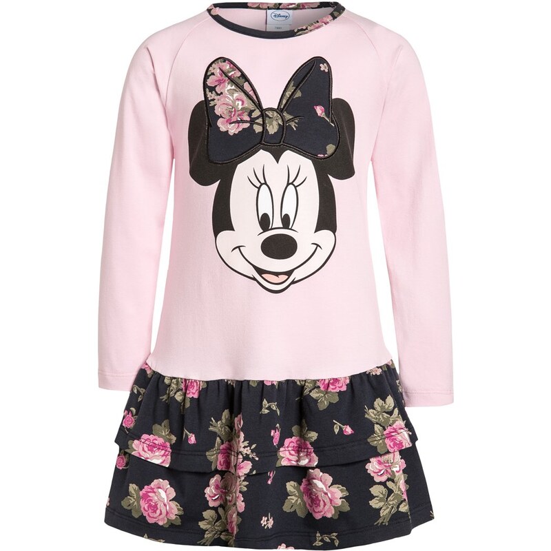 Disney MINNIE Robe en jersey rosa/navy
