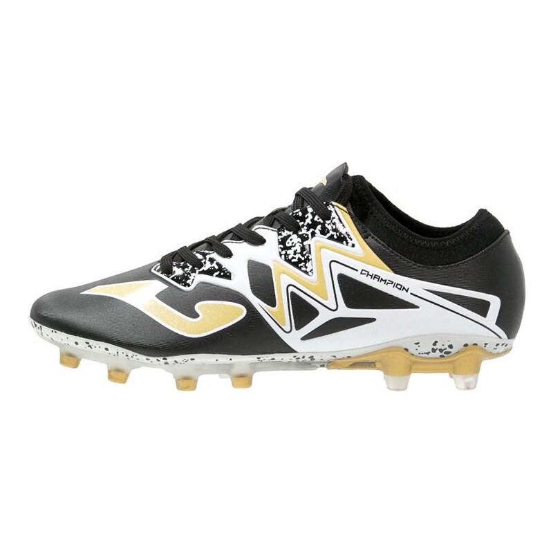 Joma CHAMPION CUP Chaussures de foot à crampons black/white/gold