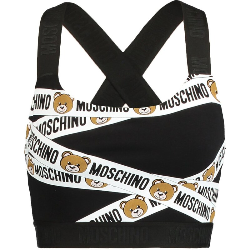 Moschino Underwear Brassière black/white