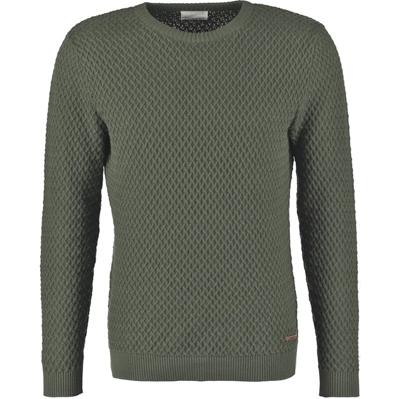 Knowledge Cotton Apparel Pullover rifle green