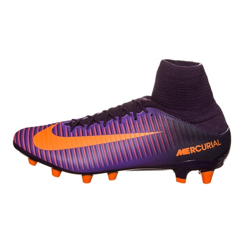 Nike Performance MERCURIAL VELOCE III AGPRO Chaussures de foot multicrampons purple dynasty/bright citrus/hyper grape