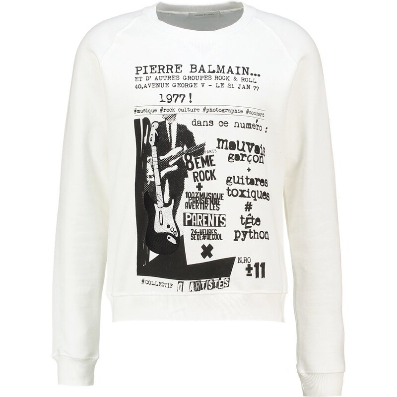 Pierre Balmain Sweatshirt white