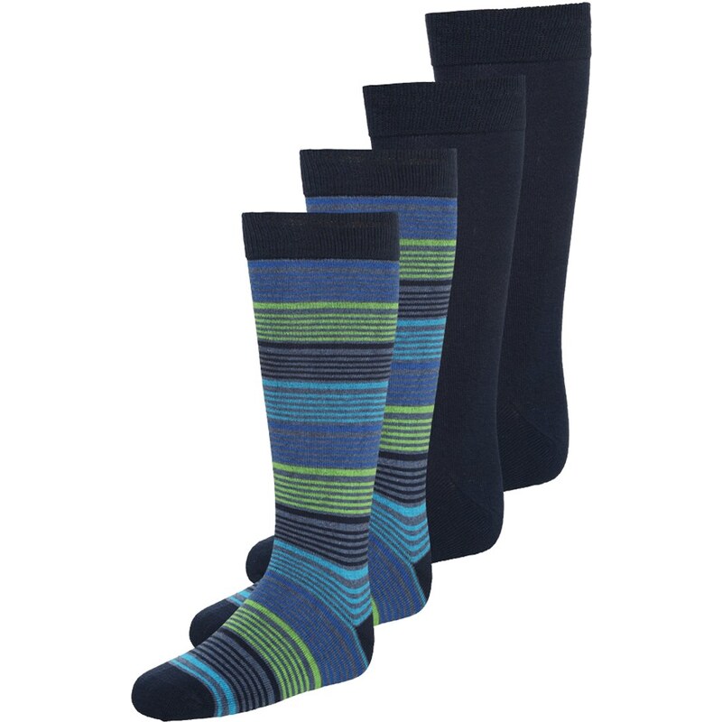 camano 4 PACK Chaussettes hautes olympian blue/olympian blue