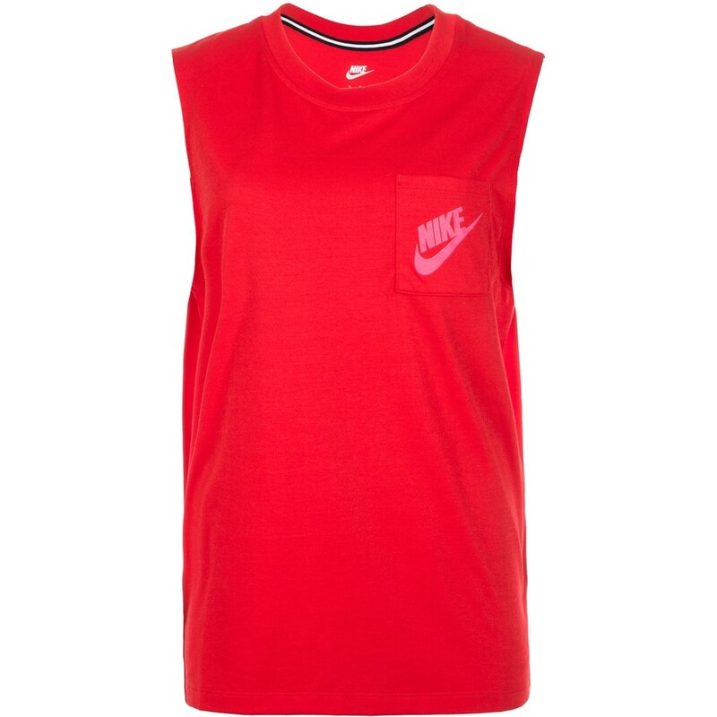 Nike Sportswear SIGNAL Débardeur university red/noble red/digital pink