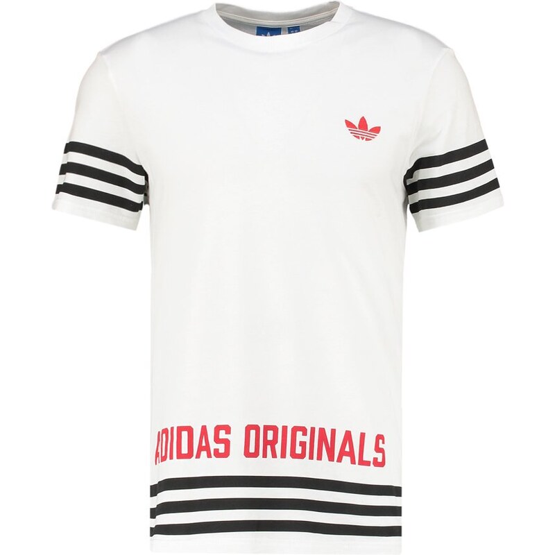 adidas Originals STREET Tshirt imprimé white