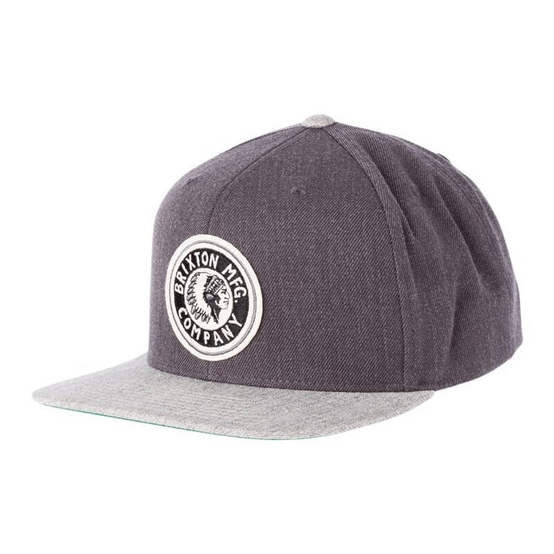 Brixton RIVAL Casquette light grey heather/charcoal heather