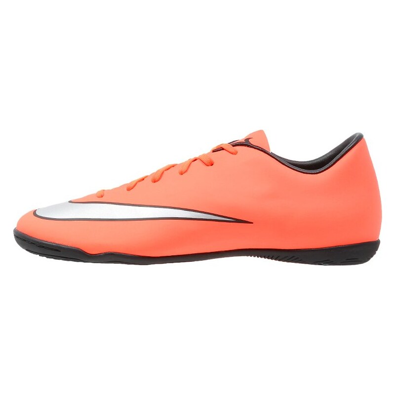 Nike Performance MERCURIAL VICTORY V IC Chaussures de foot en salle bright mango/metallic silver/hyper turquoise
