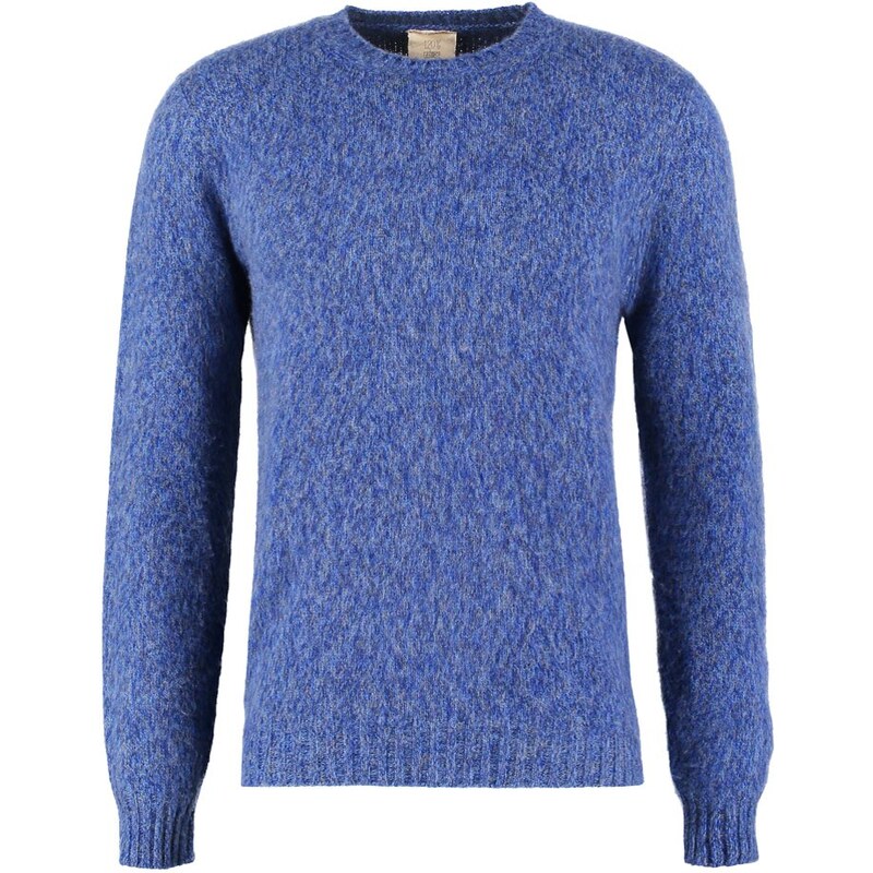 120% Cashmere Pullover blue royal