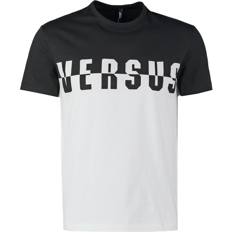 Versus Versace Tshirt imprimé black/white