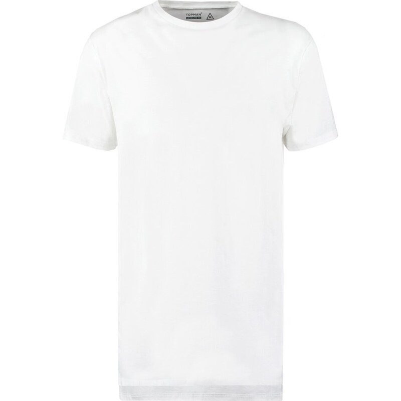Topman LONGLINE FIT Tshirt basique white