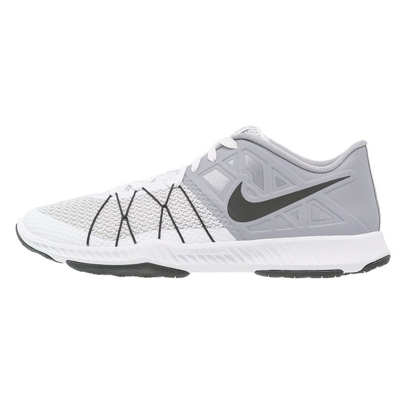 Nike Performance ZOOM TRAIN INCREDIBLY FAST Chaussures d'entraînement et de fitness white/black/wolf grey